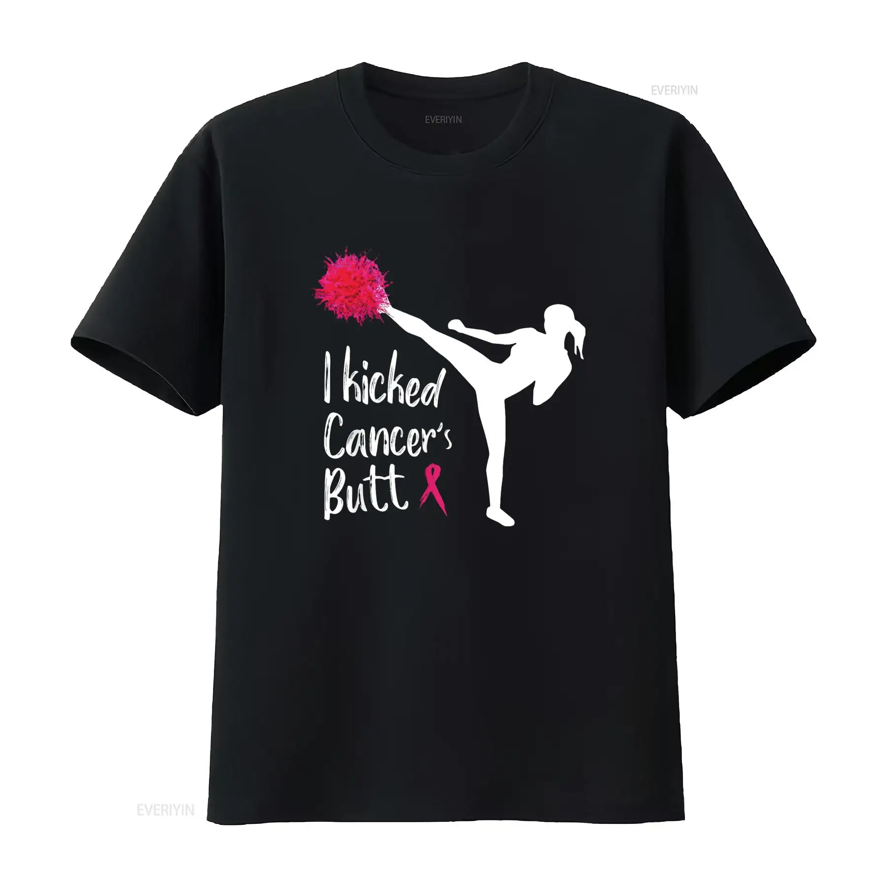Men'S Fashion X - تي شيرت I Kicked Cancer s