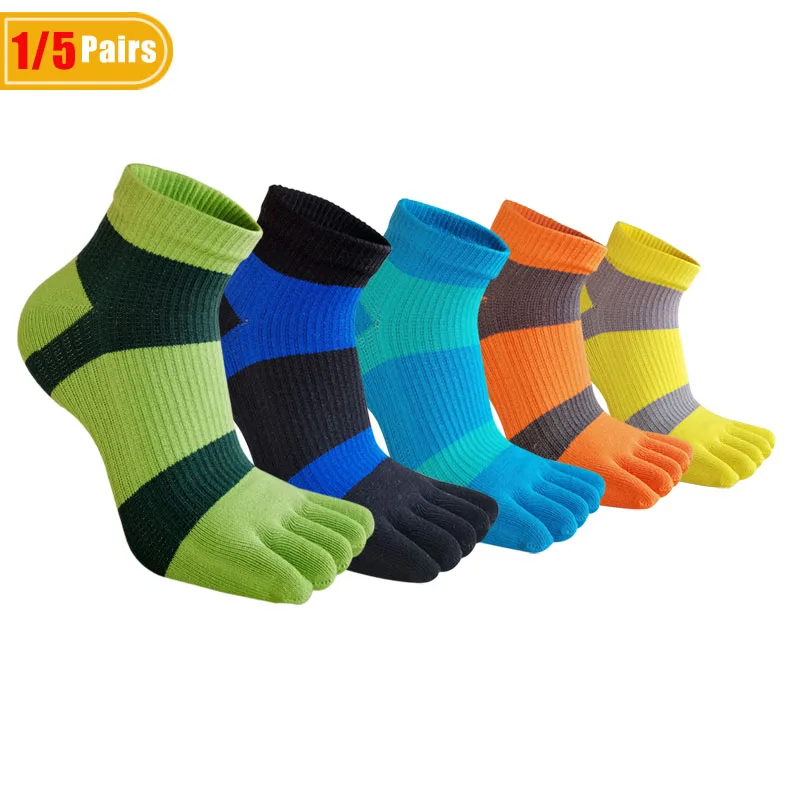 Socks Ankle Men - 1/5 أزواج من جوارب الرجال ذات