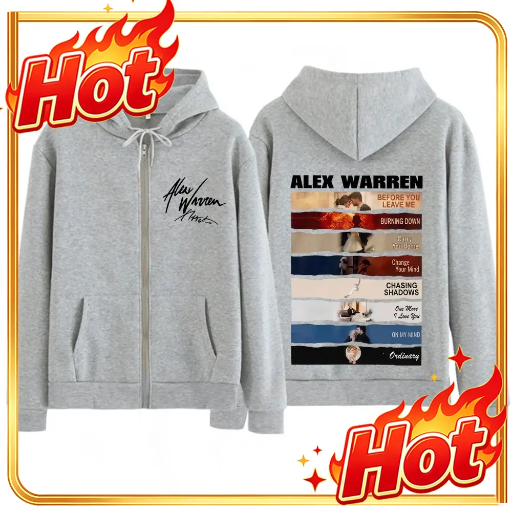 هودي بسحاب بطبعة جولة 2026 للم - مراجعة Mens Fashion Zip Up Hoodies وسعره