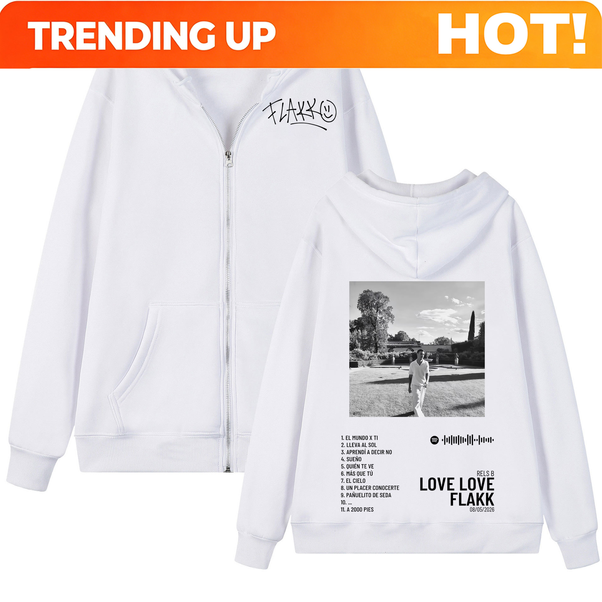 هودي بسحاب بتصميم رابر ريلز بي - مراجعة Mens Fashion Zip Up Hoodies وسعره