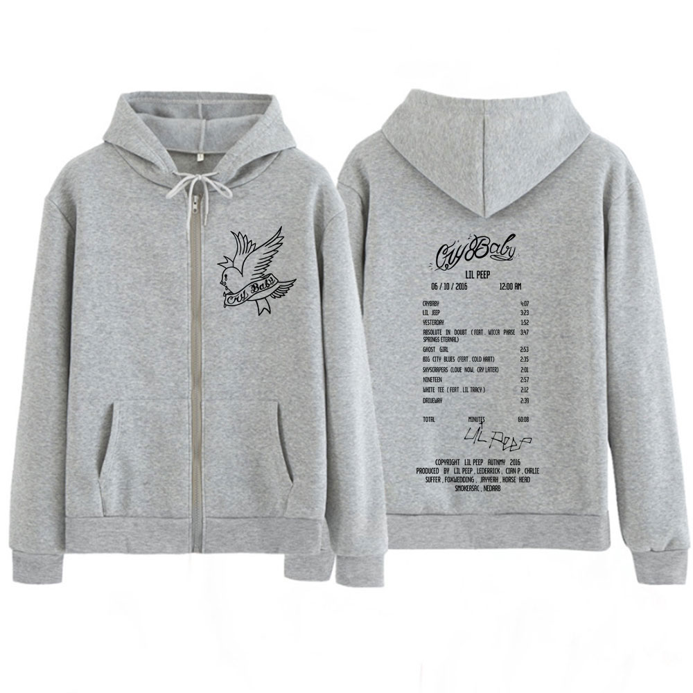 هودي بسحاب بتصميم ألبوم Cry Ba - مراجعة Mens Fashion Zip Up Hoodies وسعره