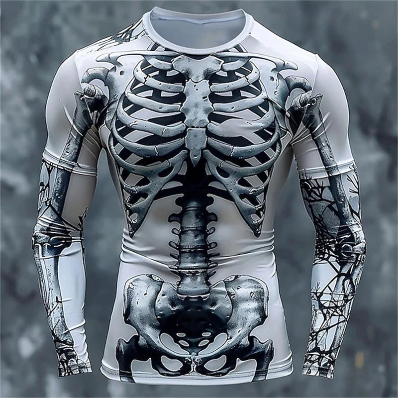 تيشيرتات رجالية بنقشة جمجمة ثل - مراجعة Men'S Fashion T Shirts وسعره