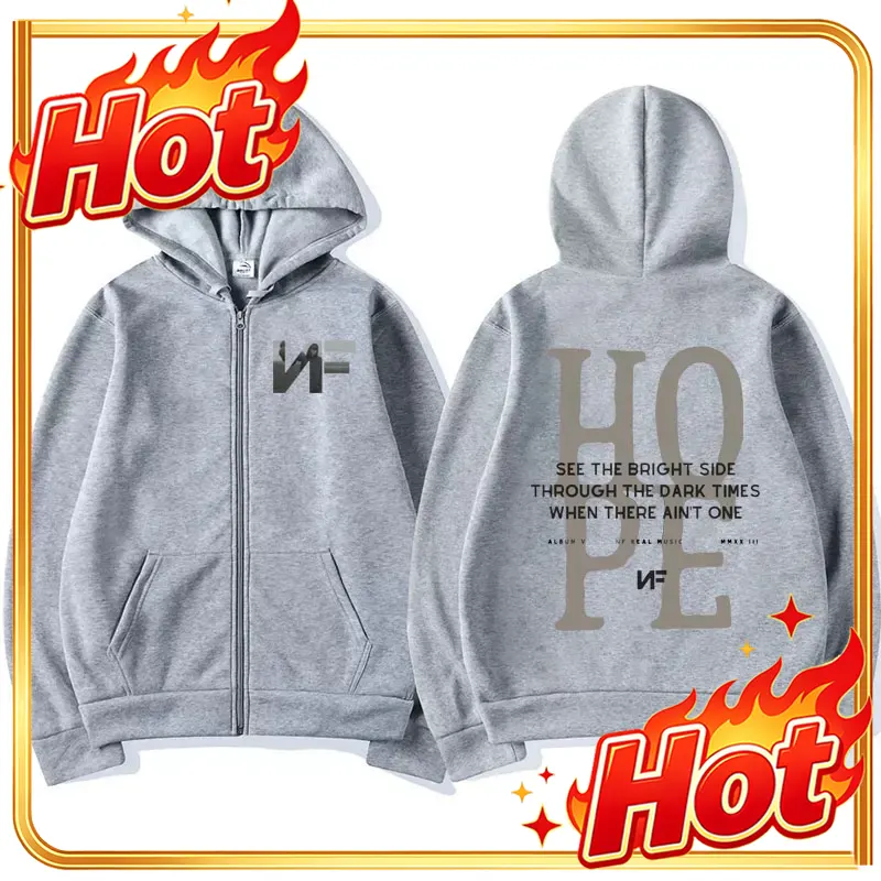 هوديز بسحاب من رابر إن إف هوب  - مراجعة Mens Fashion Zip Up Hoodies وسعره
