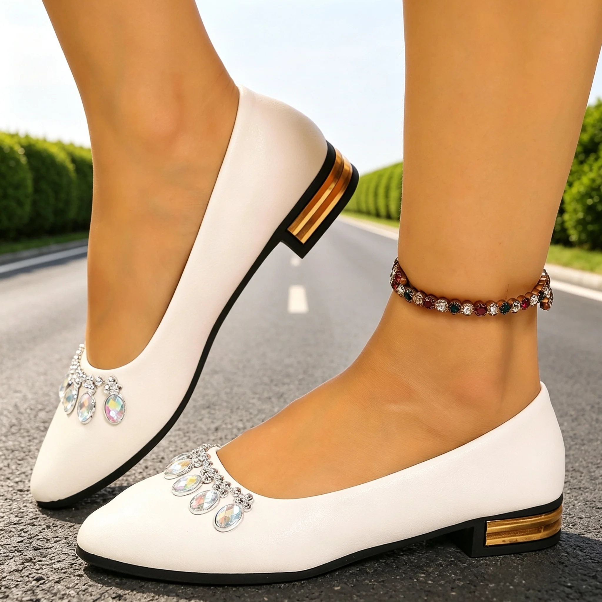 أحذية نسائية مسطحة ذات مقدمة م - مراجعة Men'S Fashion News وسعره