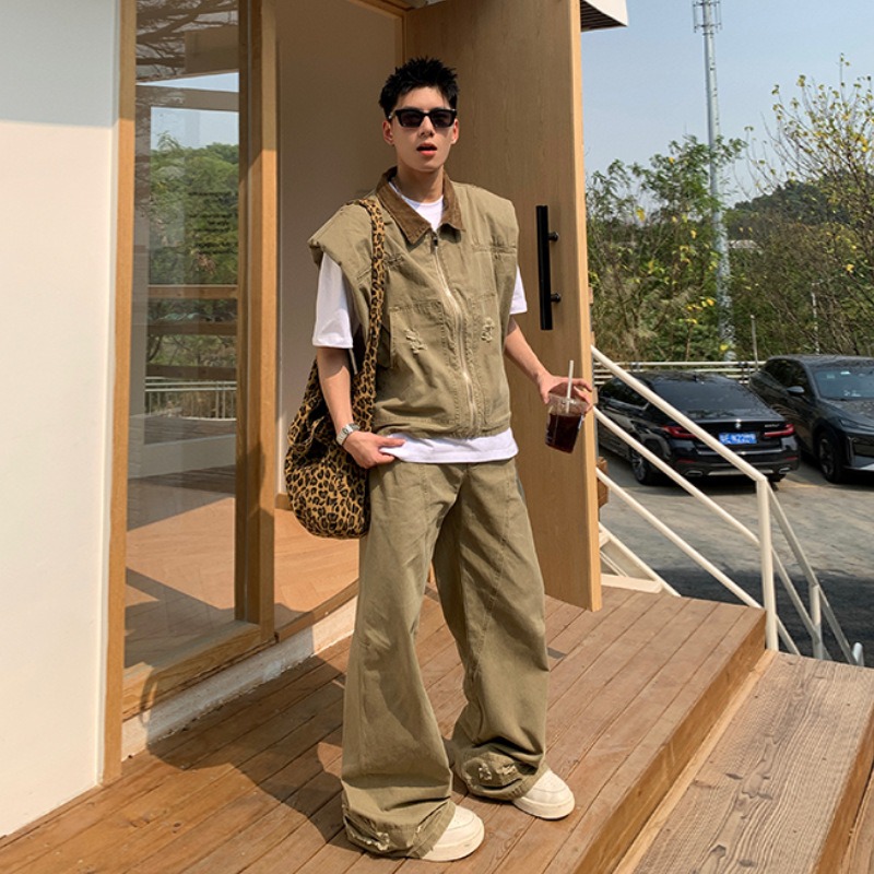 سترة دنيم رجالية بتصميم عصري م - مراجعة Mens Fashion Summer وسعره