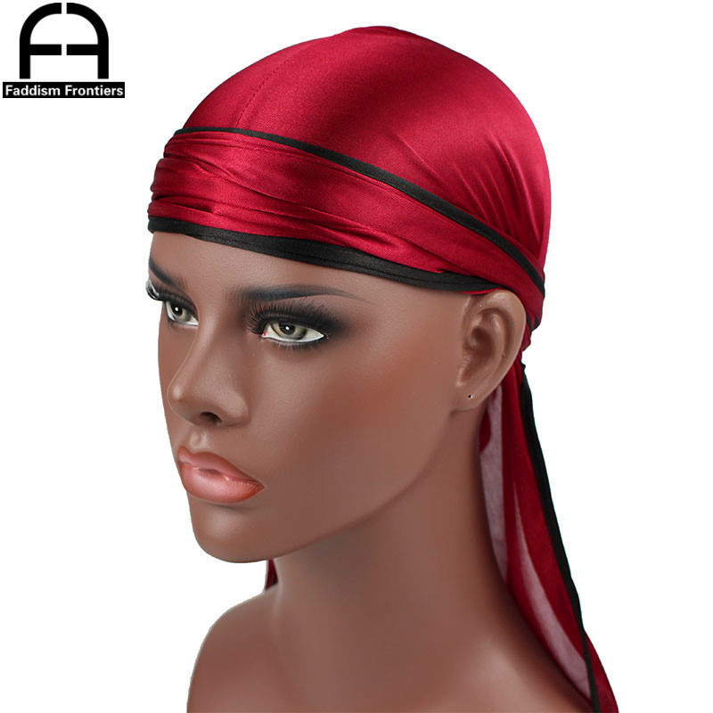 جديد موضة الرجال الساتان Durag - مراجعة Men'S Fashion With Hat وسعره