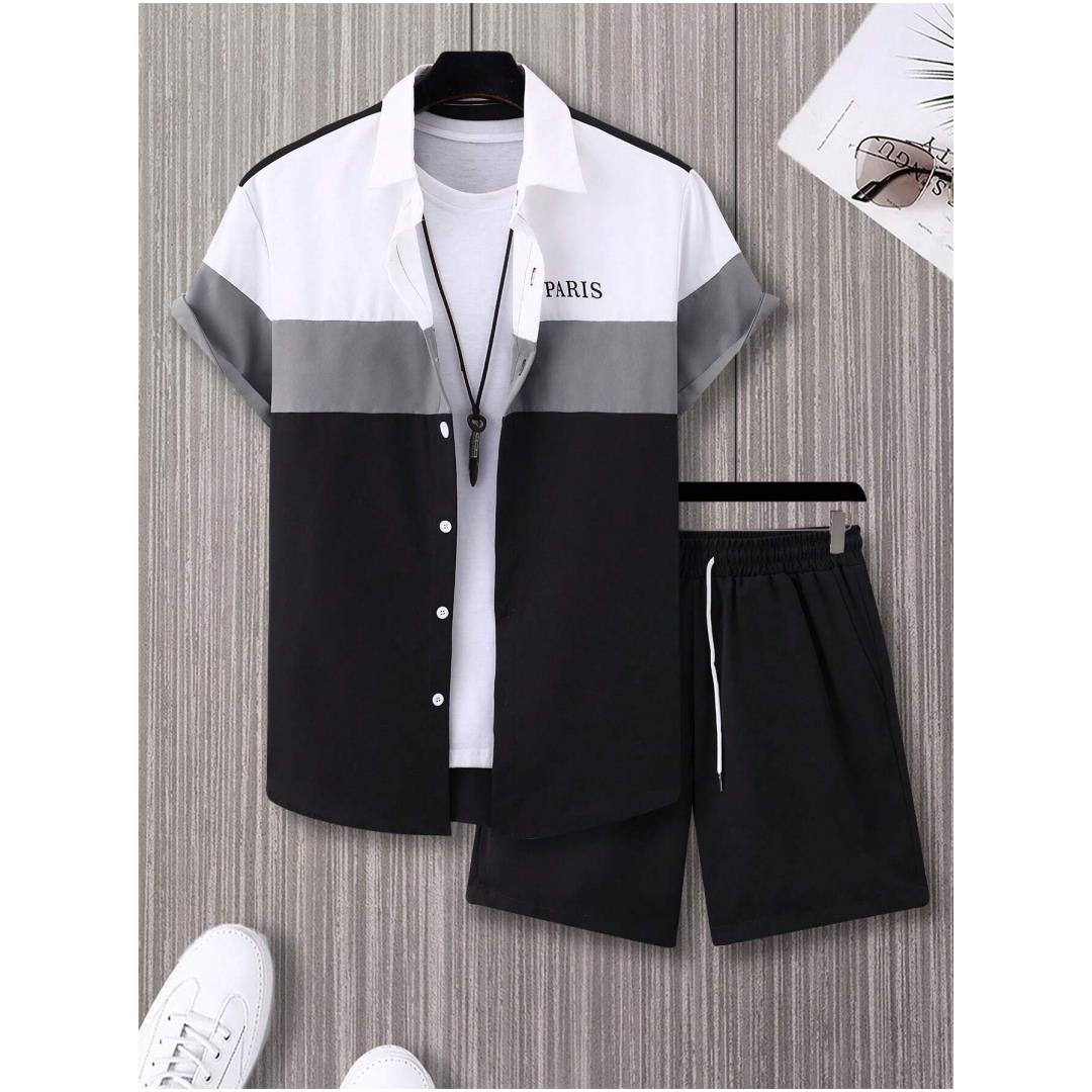 بدلة رجالية أنيقة زرقاء وبيضاء - مراجعة Men'S Fashion Videos وسعره