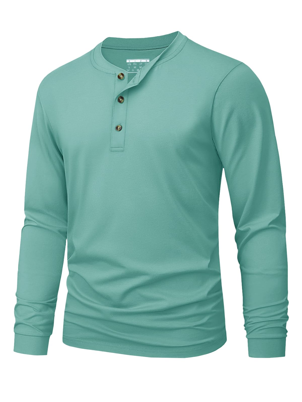 تي شيرت هينلي للرجال بسيط بلون - مراجعة Mens Fashion Clothes وسعره